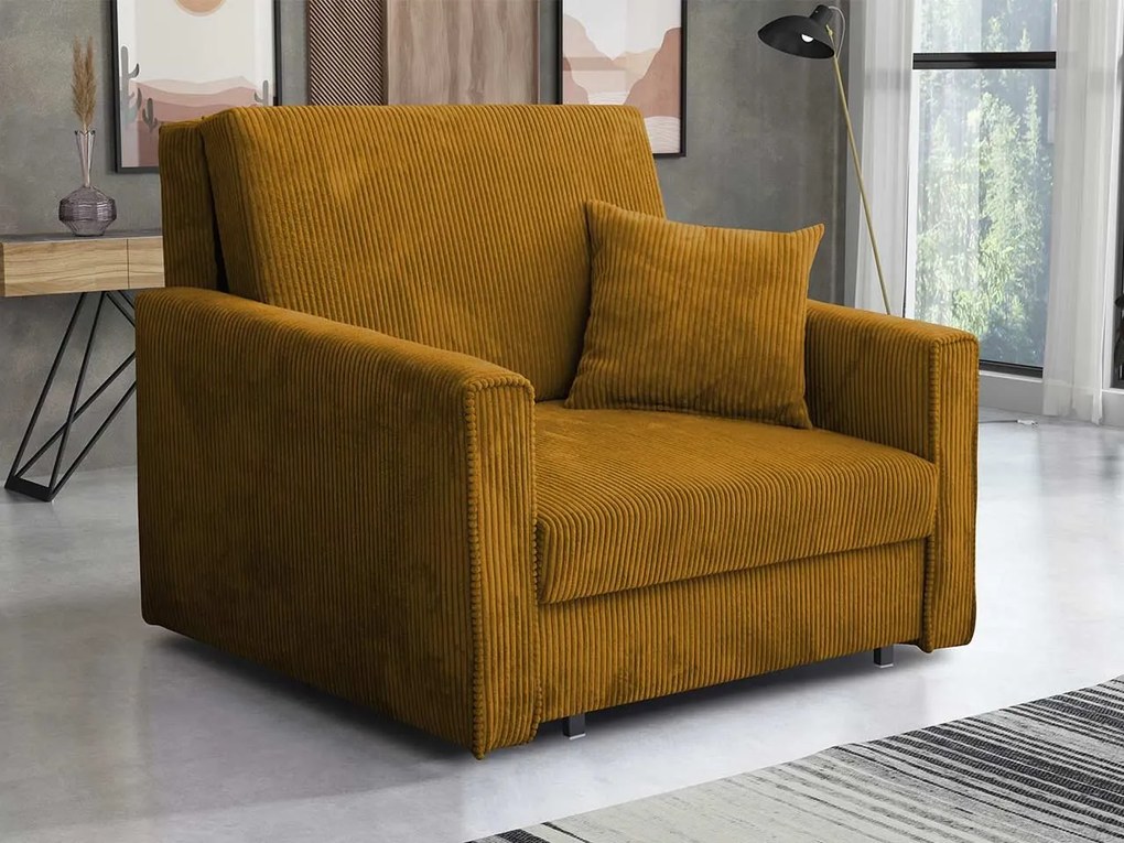 Fotoliu extensibil Clovea Bis Premium I (Gri închis) (cu sp. depozitare). 1105649