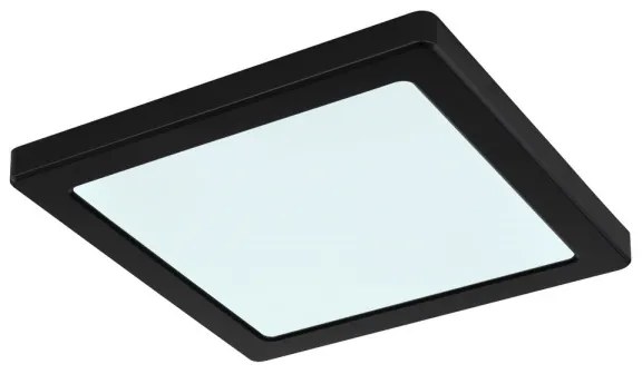 Plafonieră LED LASSE LED/18W/230V 3000/4000/6500K neagră Globo 12380-18B