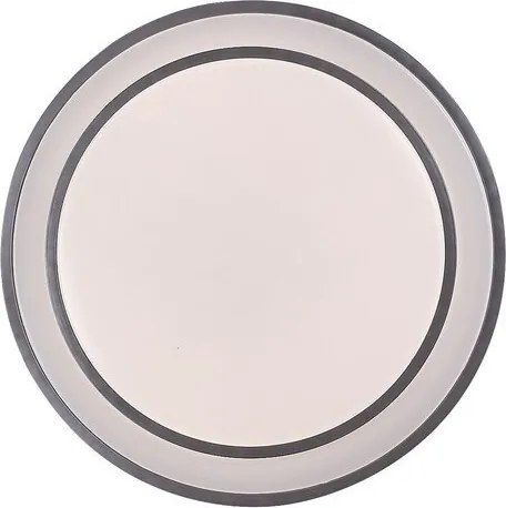 Plafoniera LED cu telecomanda Lupita argintiu, alb