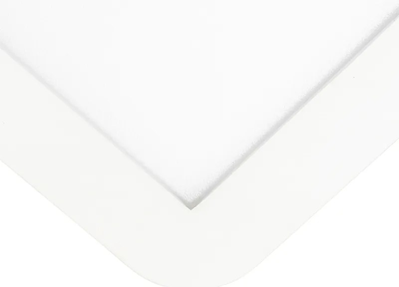 Plafonieră albă 22,5 cm cu LED inclus, reglabilă în 3 trepte, IP44 - Steve