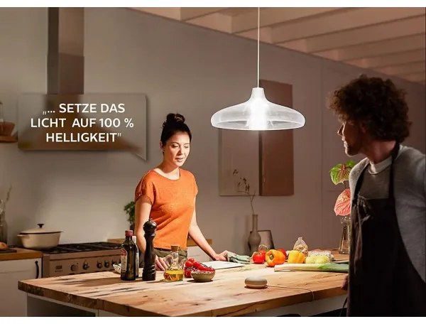 LED Bec Philips Hue WHITE E67 E27/15,5W/230V