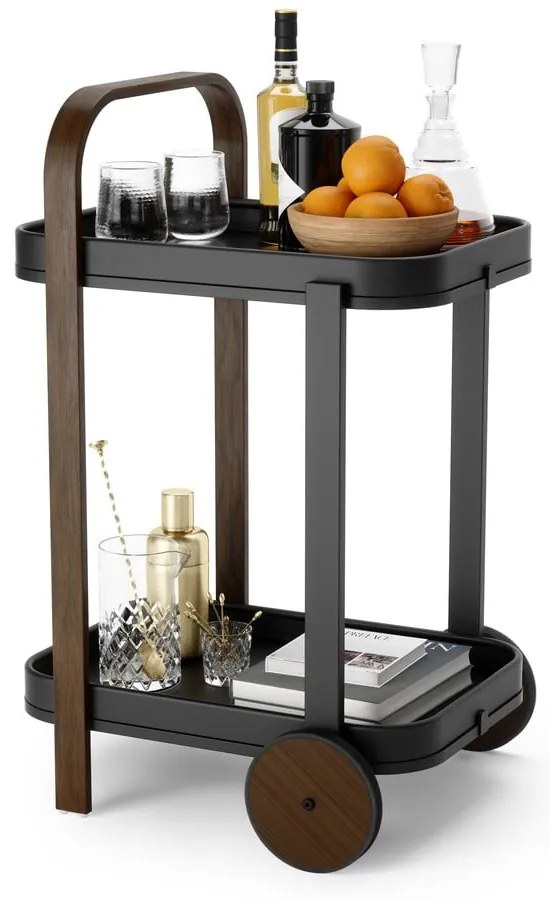 Măsuță de servire cu roți 44x53 cm Bellwood – Umbra