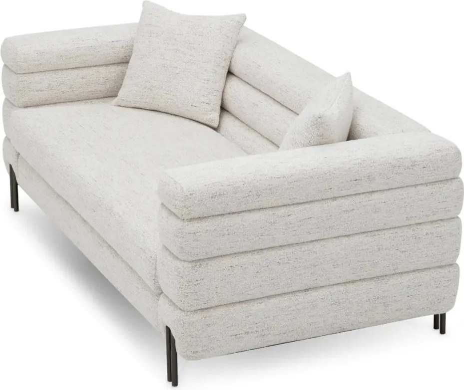 Canapea design LUX York S, Seashell off-white