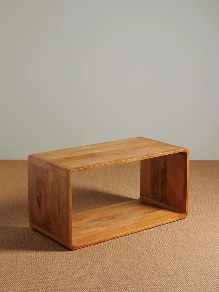 Masuta de cafea, din lemn de mango, Quadro