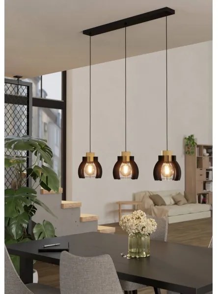 Lustră pe cablu Eglo 43925 STILLINGTON 3xE27/40W/230V