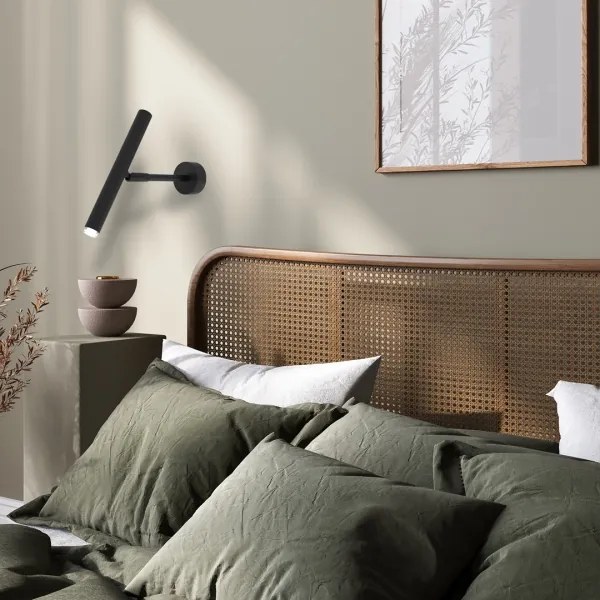 Spot de perete MONZA 1xG9/8W/230V negru