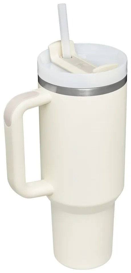 Termos crem cu pai din oțel inoxidabil 1,18 l Quencher H2.0 FlowState Tumbler Cream – Stanley