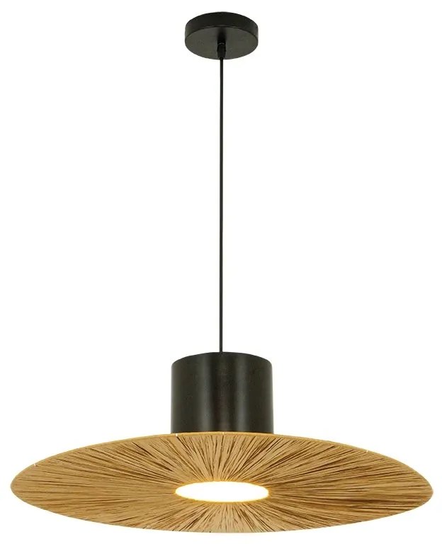 Lustra/pendul design decorativ natural Paper D-60cm