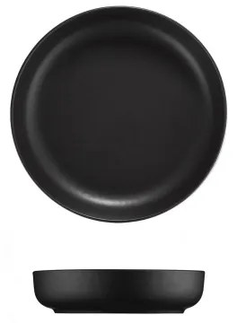 Set de veselă, 24 piese, porțelan negru