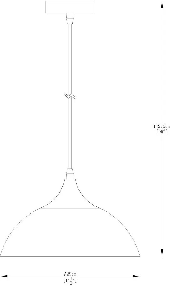 Lustra suspendata design modern SARDA 29cm