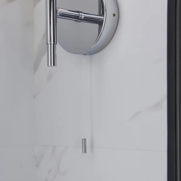 Aplică pentru baie Endon 97171 NATORI 1xG9/3W/230V IP44 crom lucios