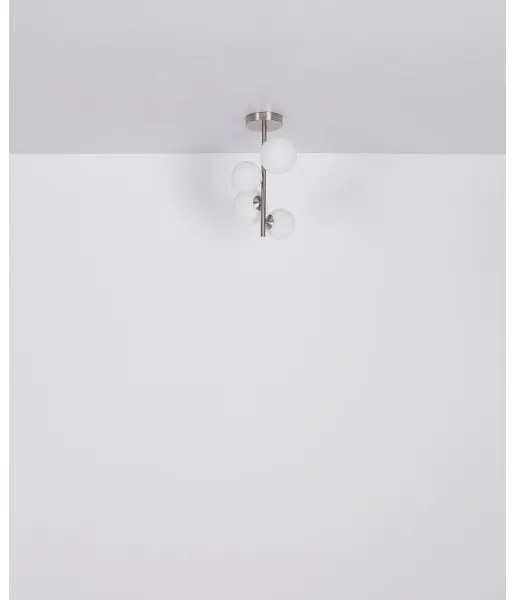 Lustră LED pe tijă RIHA 4xG9/3W/230V crom Globo 56140-4D