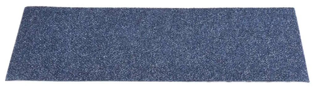 Covorase de scari autoadezive, 15 buc., albastru gri, 60x25 cm 15, grey blue, 60 x 25 cm