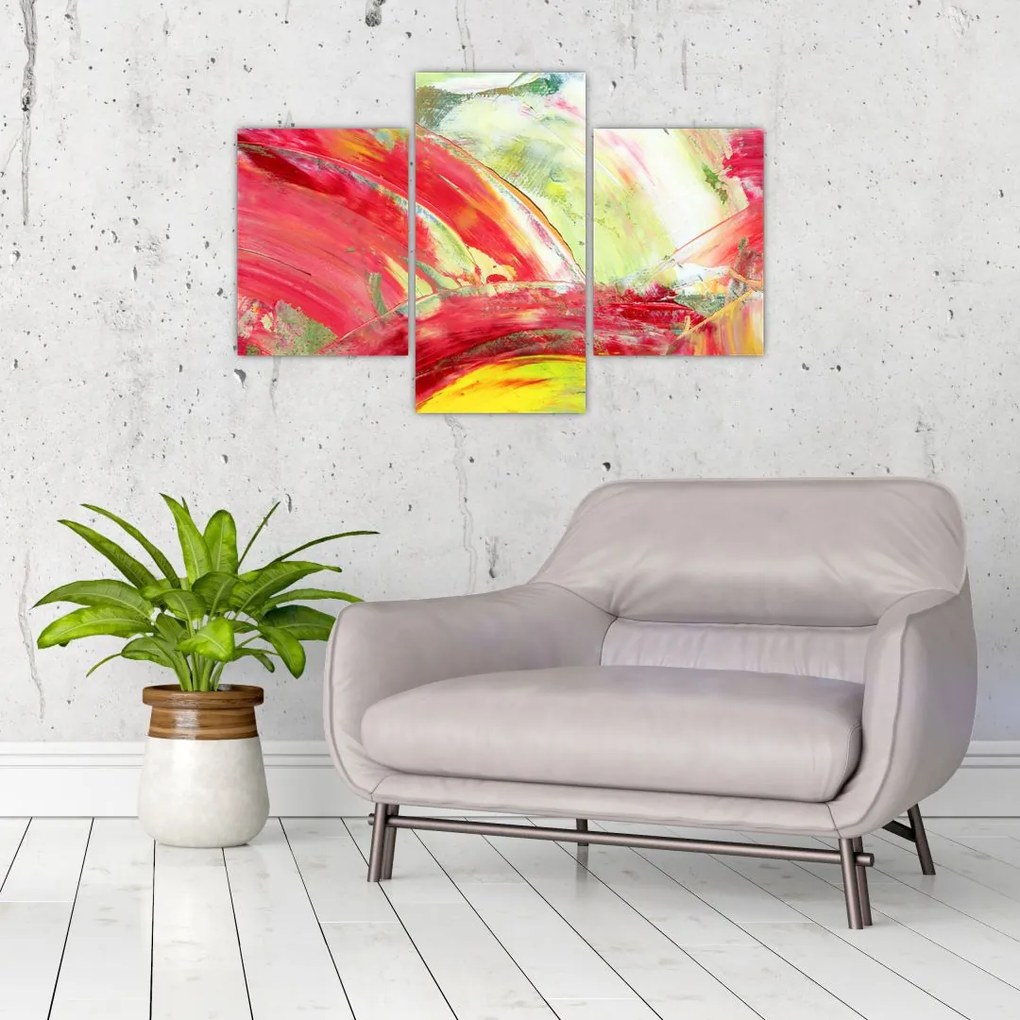 Tablou cu abstracție - pictura (90x60 cm)