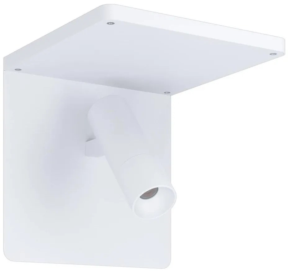 Aplică LED cu raft Eglo 67562 CIGLIE LED/8,1W/230V alb