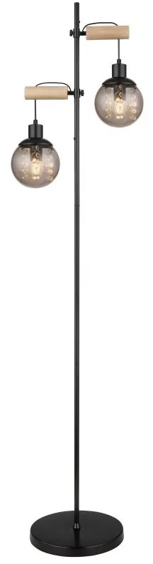 Lampadar, lampa de podea design industrial Richard natur
