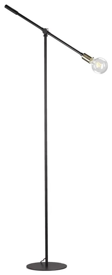 Lampadar ONLI ASTE 1xE27/15W/230V negru/auriu