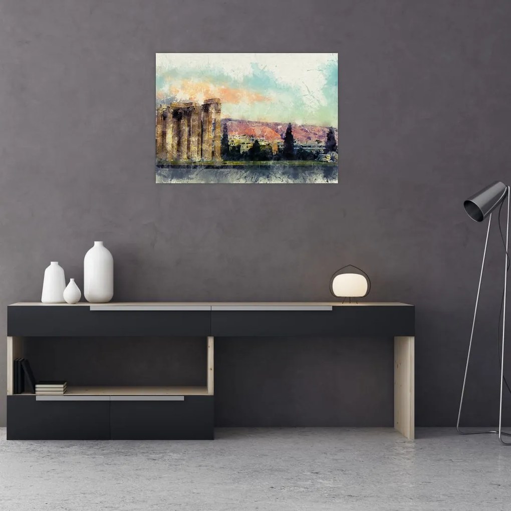Tablou - Acropole, Atena, Grecia (70x50 cm)