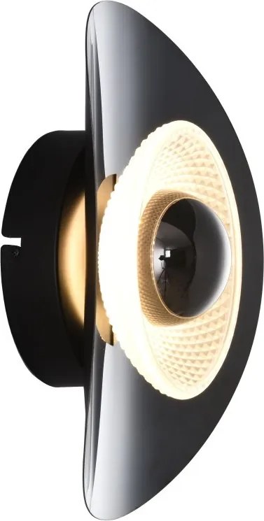 Aplica lumina ambientala LED DIOP negru/ crom