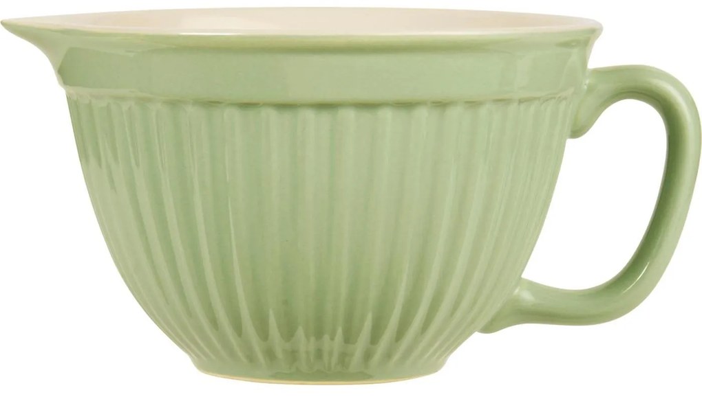 IB Laursen Vas de aluat ceramic verde MYNTE WASABI