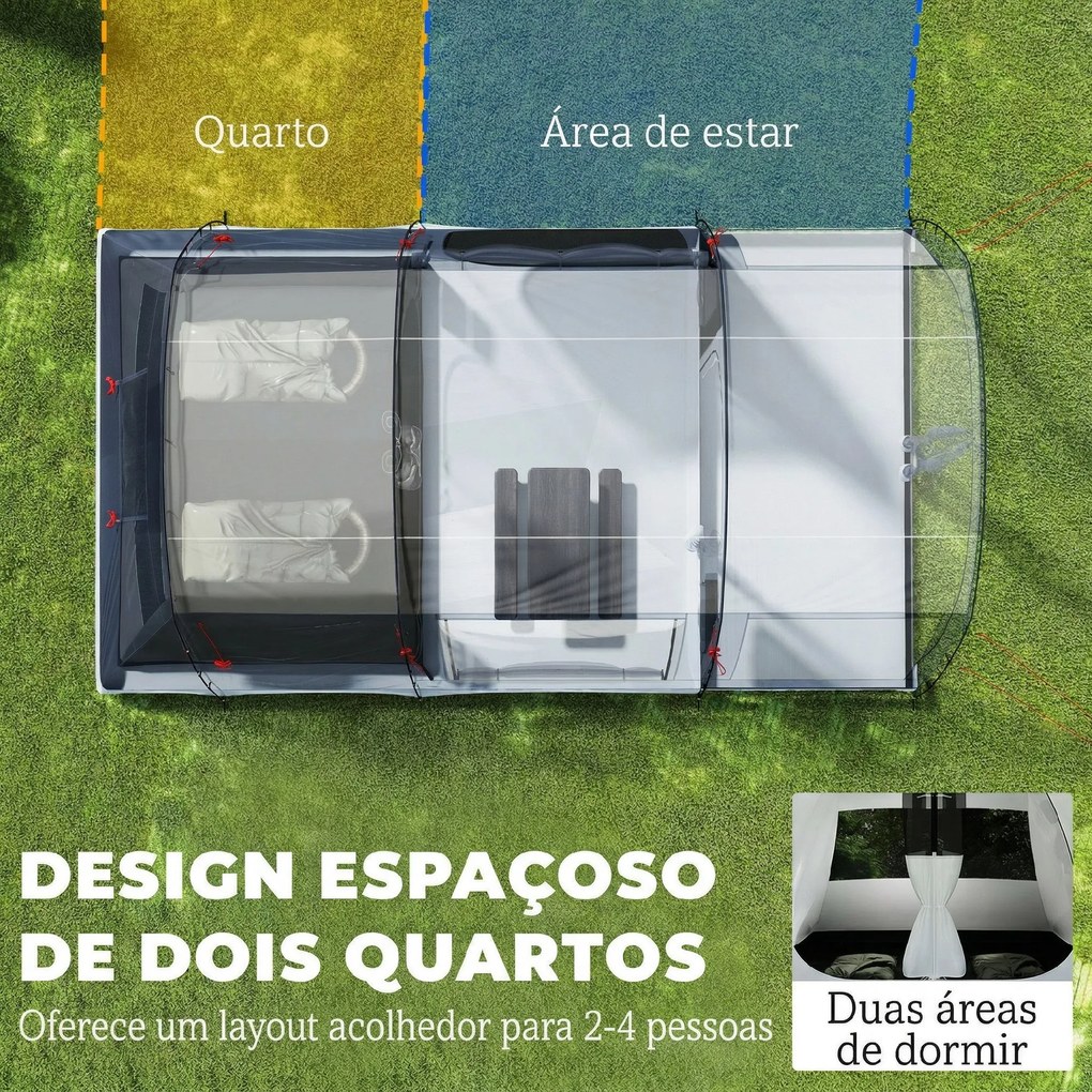 Outsunny cort familial multiplu persoane | Aosom Romania