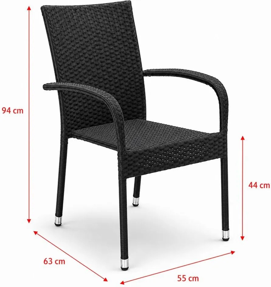 Set mobilier de grădină SIGRID + 6x PARIS