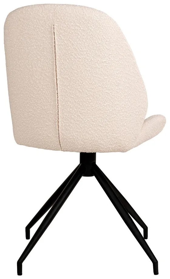 Scaune de dining crem 2 buc. Monte Carlo – House Nordic