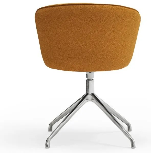 Set de scaune de sufragerie galben muștar 2 buc. tapițat Add – Teulat