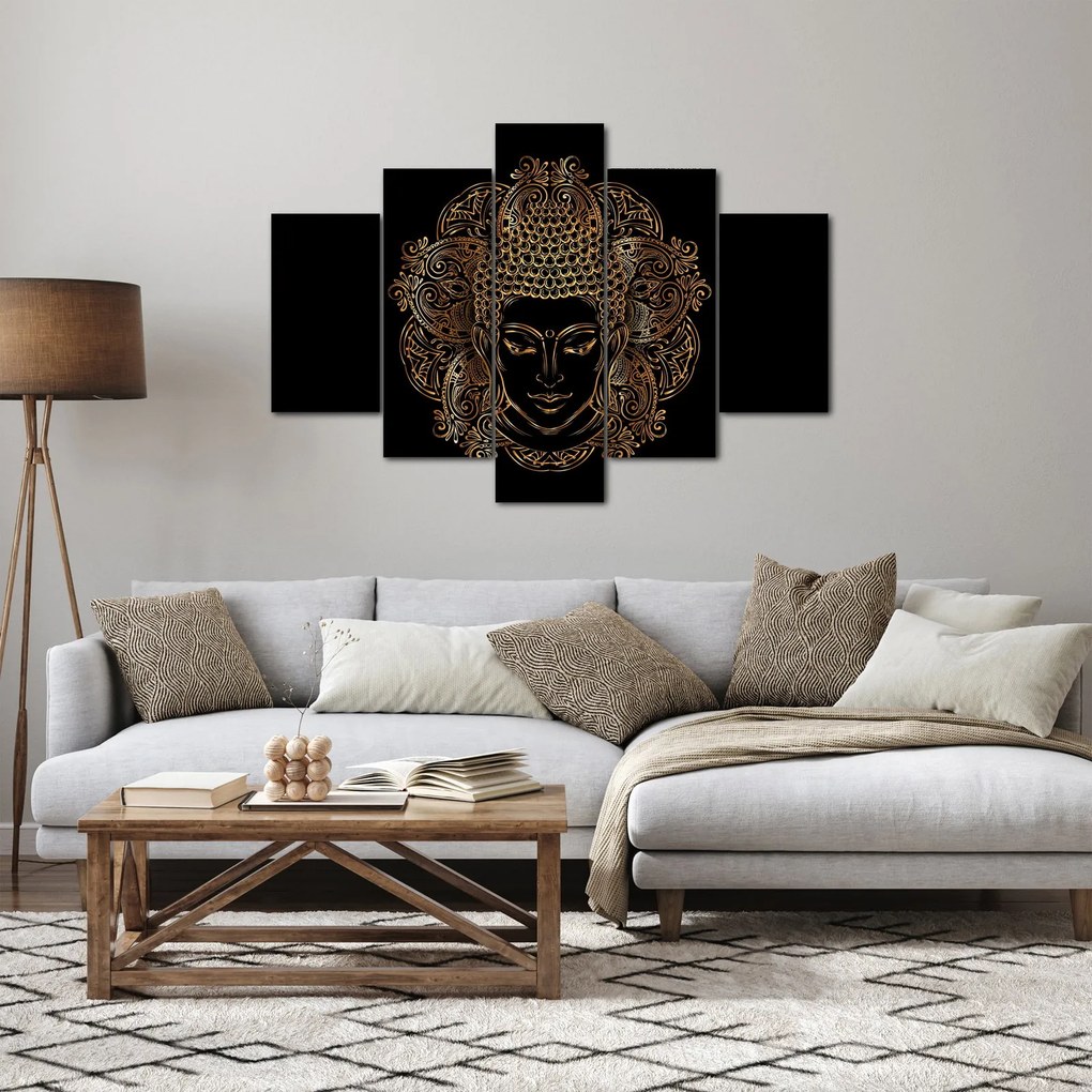 Tablou - Buddha auriu (150x105 cm)
