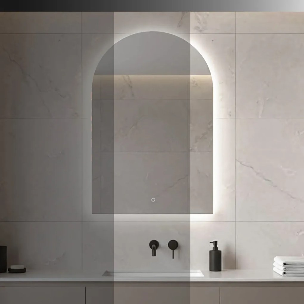 Oglindă LED 90x60cm TOP-1