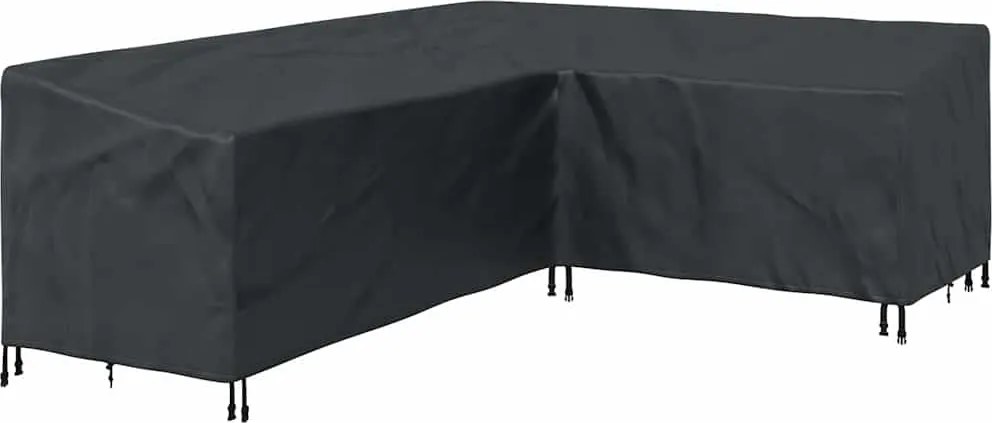 vidaXL Husă pentru mobilă Negru 250 x 180 x 80 cm Material Oxford 420D