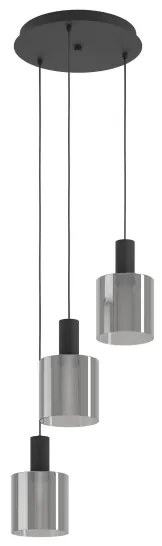 Eglo 98754 - Lustră pe cablu GOROSIBA 3xE27/40W/230V