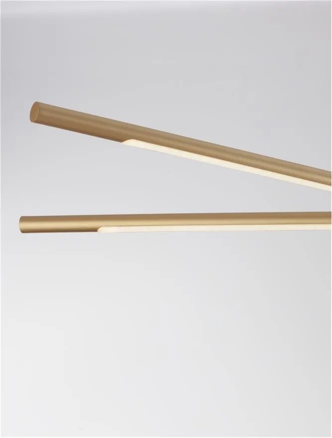 Lustra LED suspendata design modern RACCIO aurie