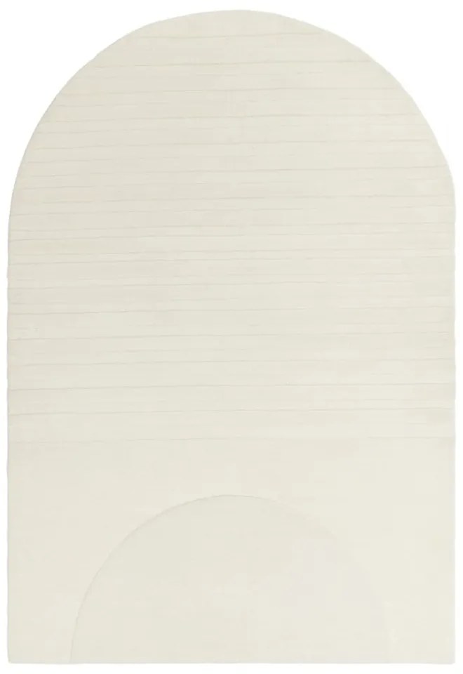 Covor alb din lână 160x230 cm Olsen – Asiatic Carpets