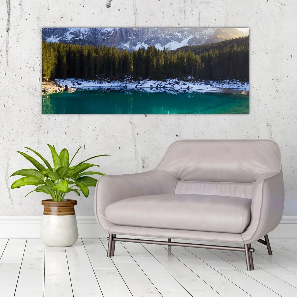 Tablou - Lacul Karersee (120x50 cm)
