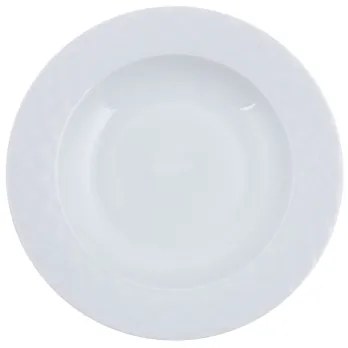 Set de veselă 24 piese alb/porțelan