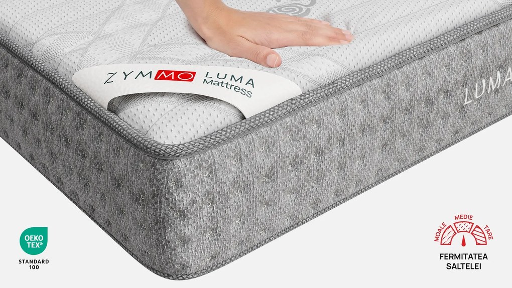 Saltea Zymmo, Luma, 120x200x22, Medie