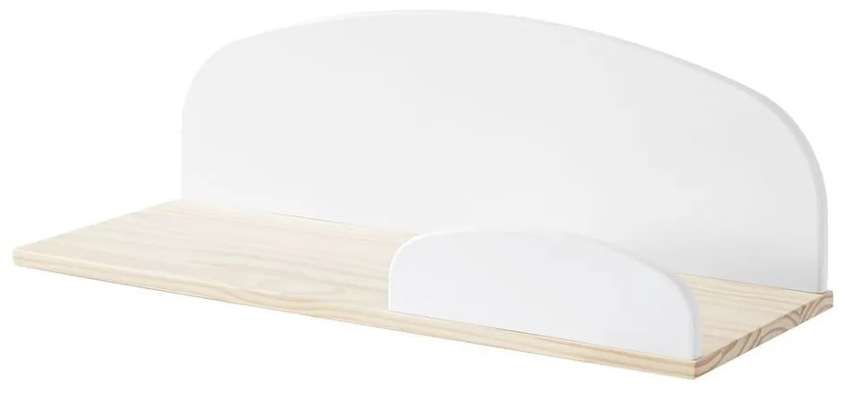 Raft de copii alb/în culoare naturală cu aspect de lemn de pin Kiddy - Vipack