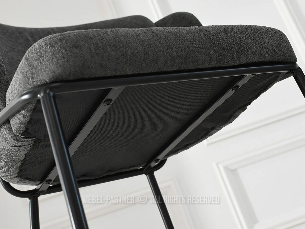 Scaun Conor (grafit + negru). 1111010