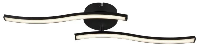 Plafoniera LED design minimalist ELOISE negru