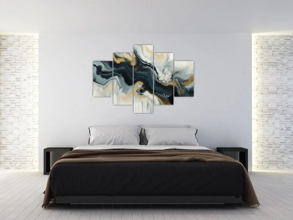 Tablou - Desen marmorat (150x105 cm)