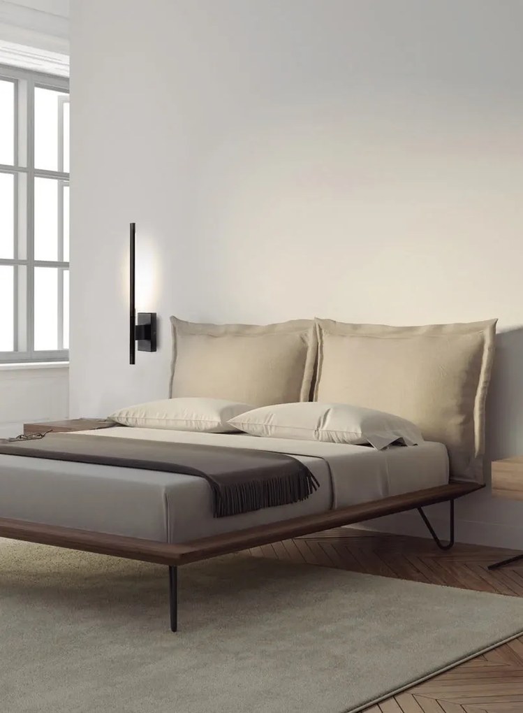 Aplica LED design liniar minimalist TORCH alba