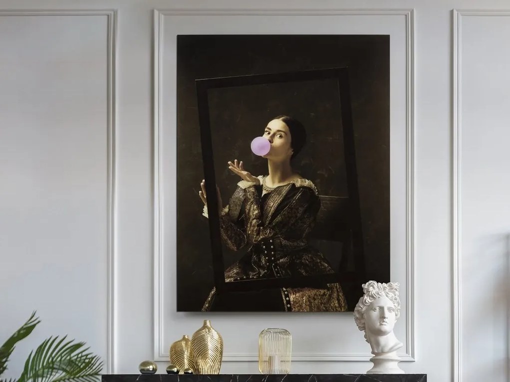 Tablou de perete decorativ Bubble Gum, 100x130cm