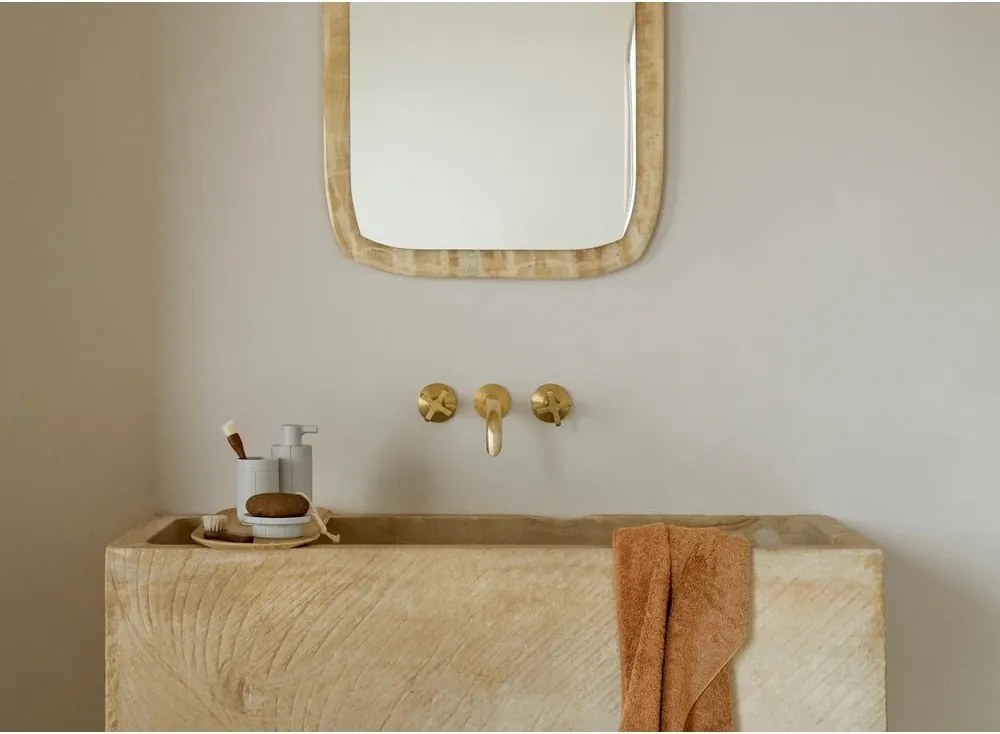 Dozator de săpun lichid gri deschis din polirășină 300 ml Kua – Blomus