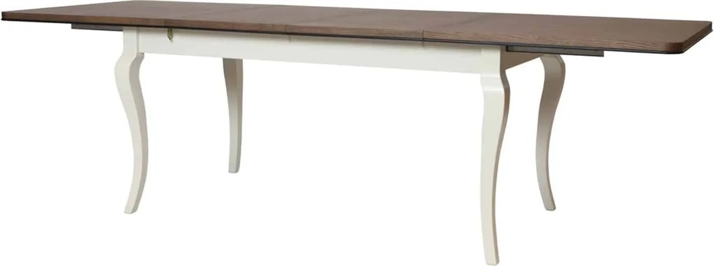 Masă lemn masiv Dining Leona Extensibilă 160/240cm - 140/330x100x77cm