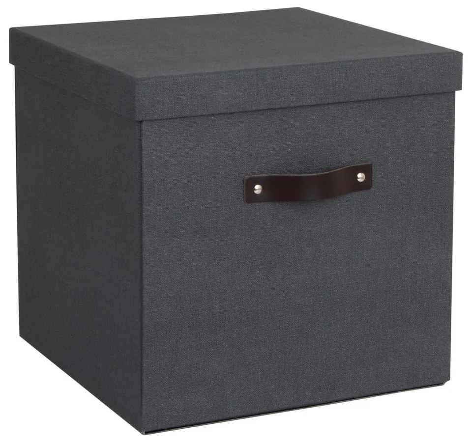 Cutie de depozitare Bigso Box din Suedia Logan, negru