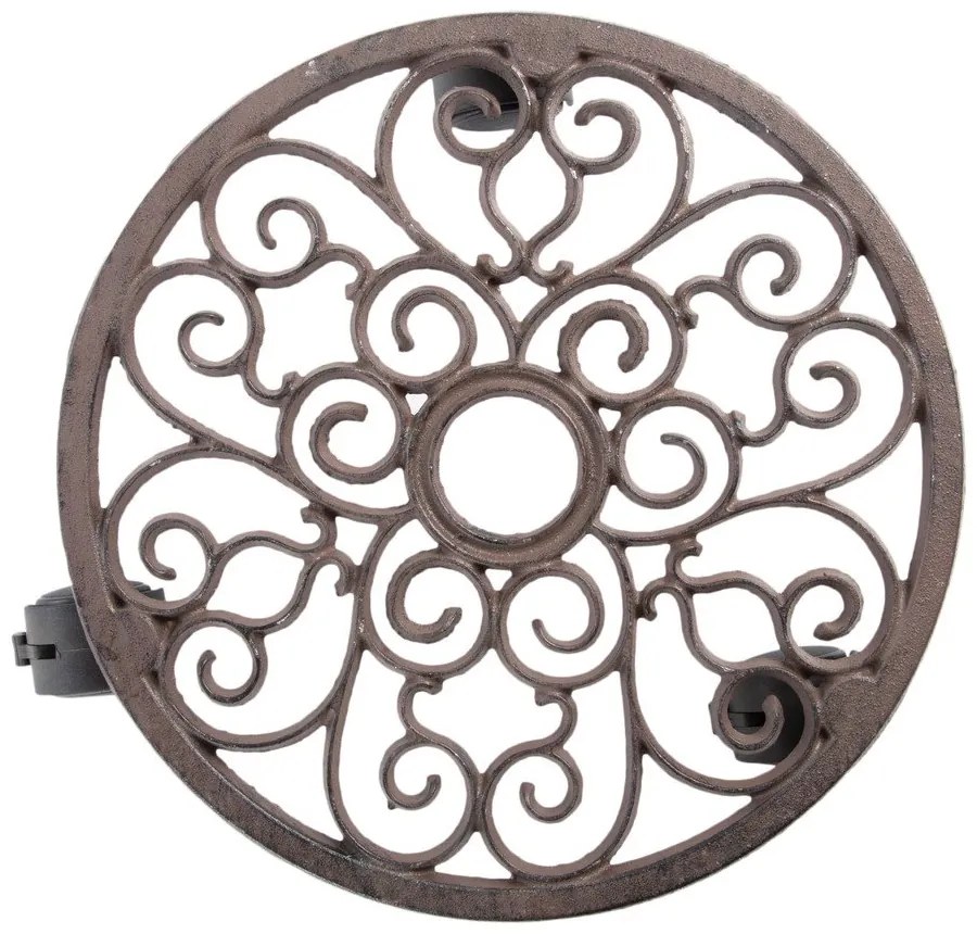 Bază mobilă pentru ghiveci din metal ø 29 cm – Esschert Design