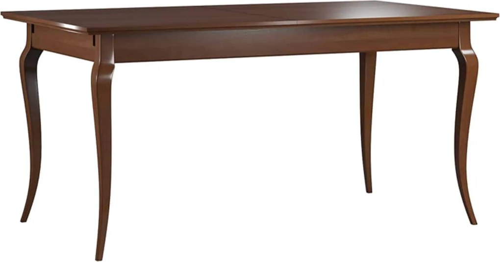 Masă lemn masiv Dining Nicola Extensibilă 160/, 260 × 90 × 75 cm