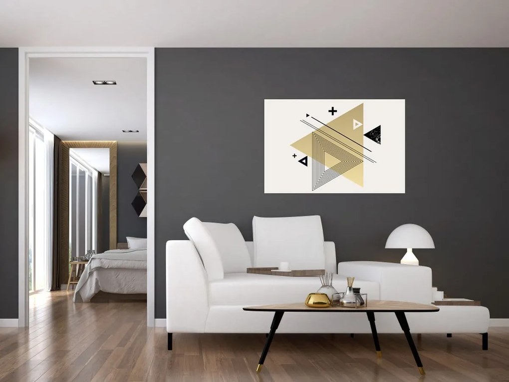 Tablou - Forme geometrice N⁰4 (90x60 cm)