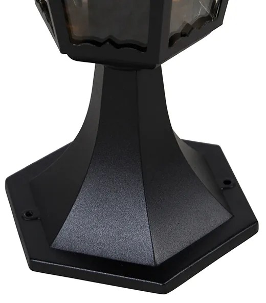 Lămpă clasică de exterior cu bază neagră 48,6 cm IP44 - Havana